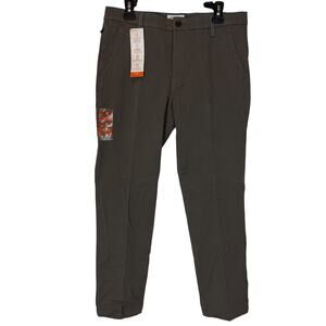 Dockers Workday Chino Pants Mens 34x30 Brown Smart 360 Flex Slim Fit Tapered